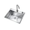 Handmade Kitchen Sink - Single Bowl - 18x24