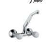Jaquar CON-CHR-319KN - Sink Mixer with Raised J Shaped Swinging Spout (Wall Mounted)